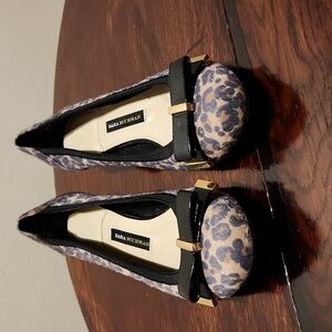 Dana Buckman sz 10 leopard print "Marcy Animal" heels